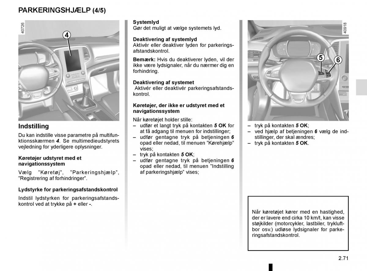 Renault Megane IV 4 Bilens instruktionsbog / page 183