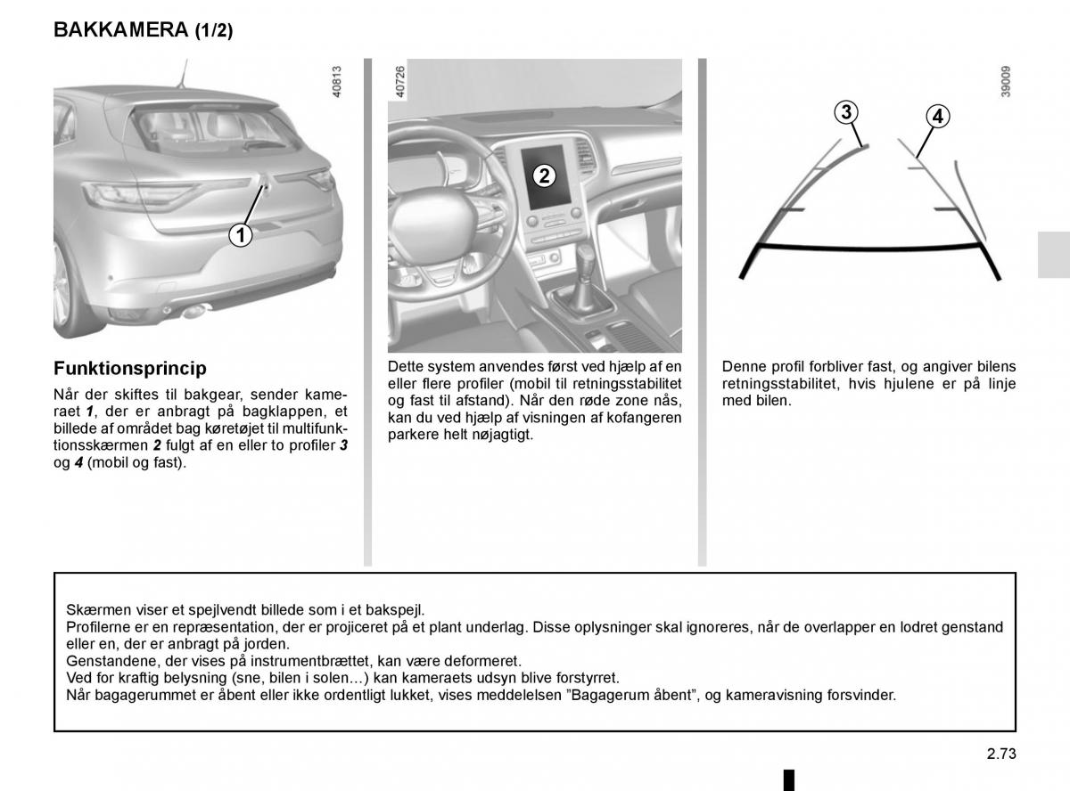 Renault Megane IV 4 Bilens instruktionsbog / page 185