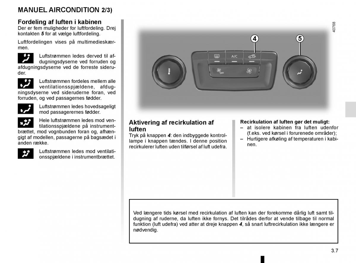 Renault Megane IV 4 Bilens instruktionsbog / page 201