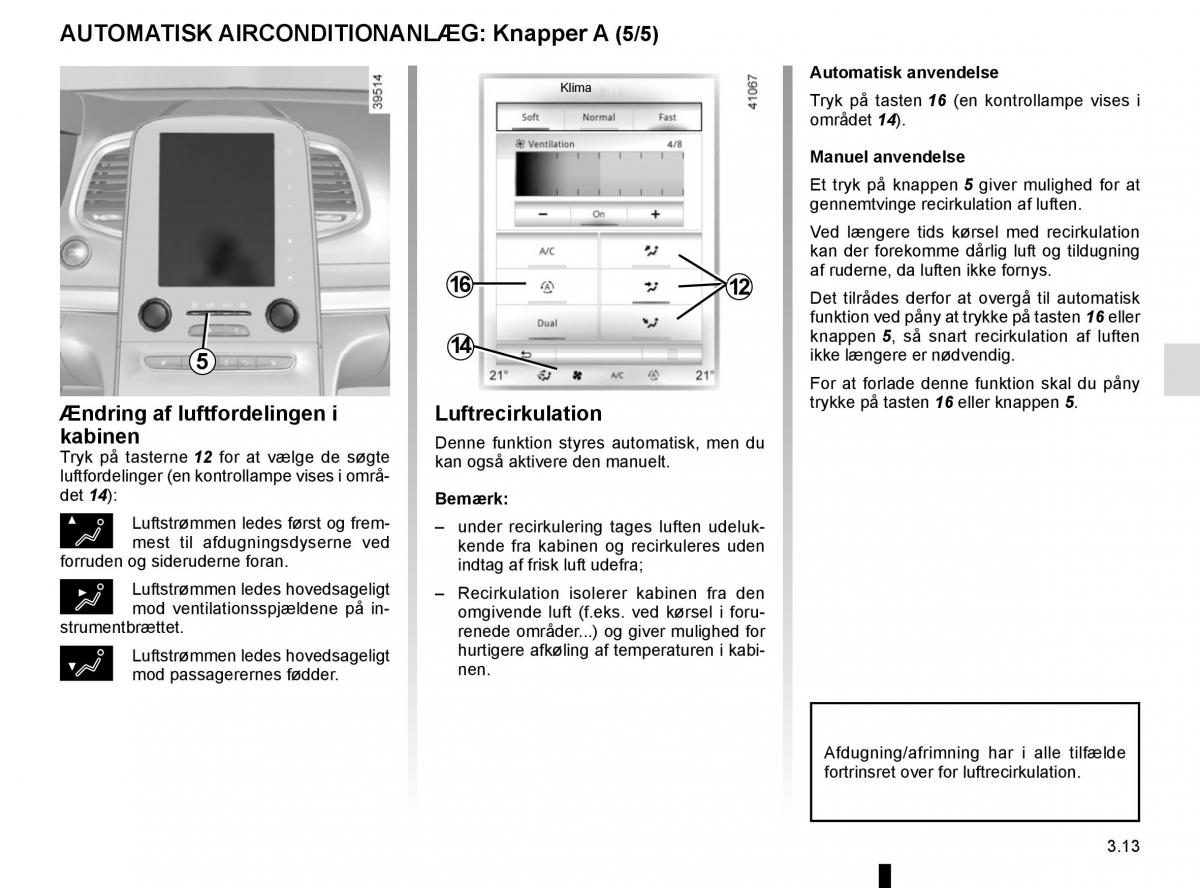 Renault Megane IV 4 Bilens instruktionsbog / page 207