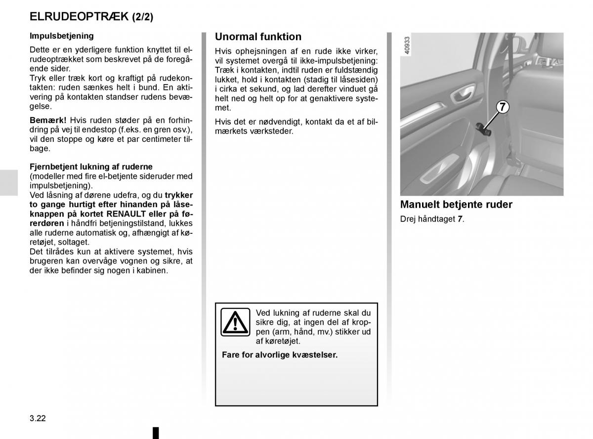 Renault Megane IV 4 Bilens instruktionsbog / page 216