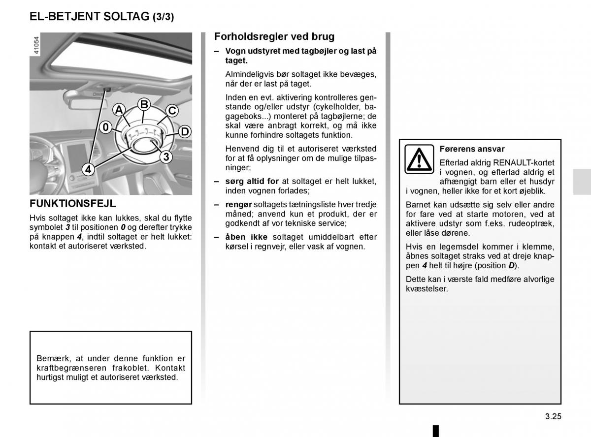 Renault Megane IV 4 Bilens instruktionsbog / page 219