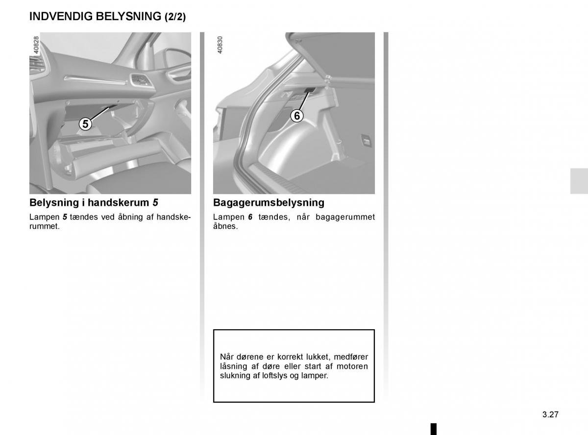 Renault Megane IV 4 Bilens instruktionsbog / page 221