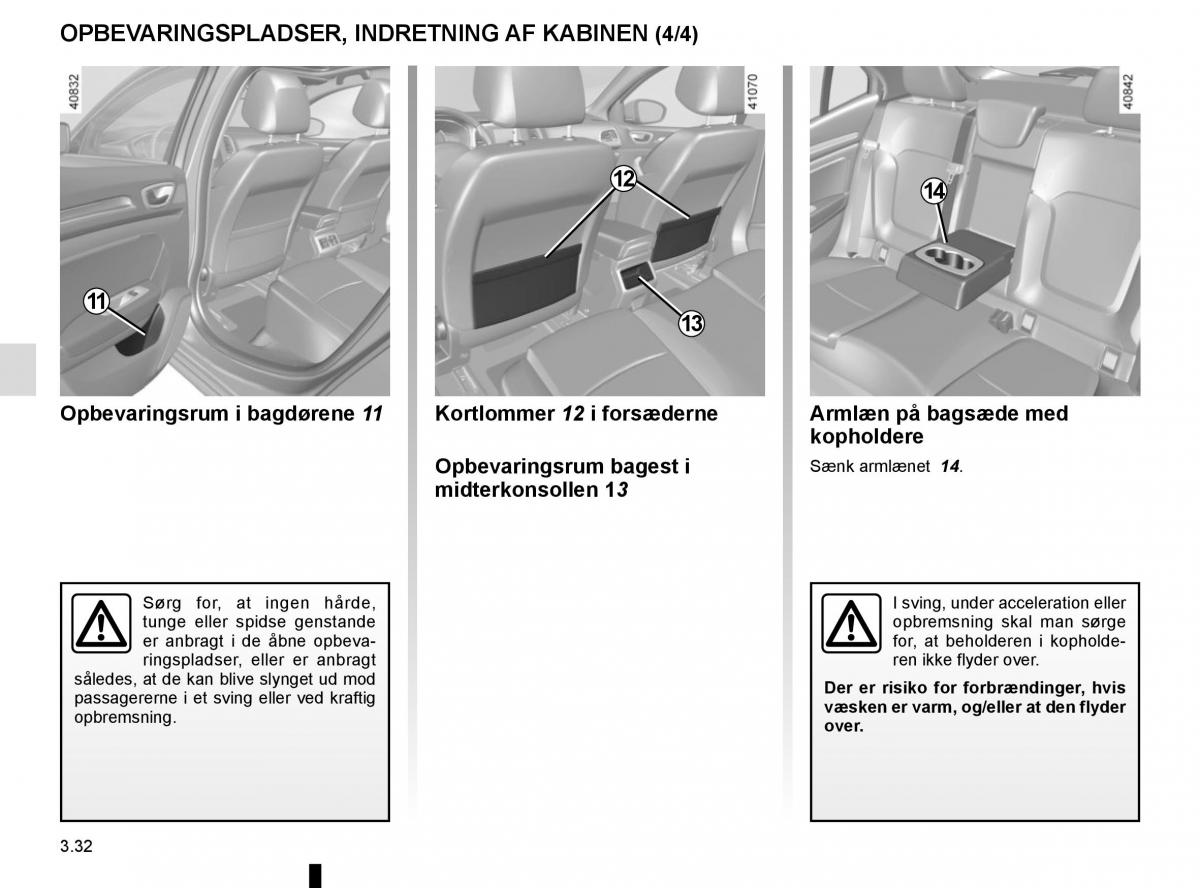 Renault Megane IV 4 Bilens instruktionsbog / page 226