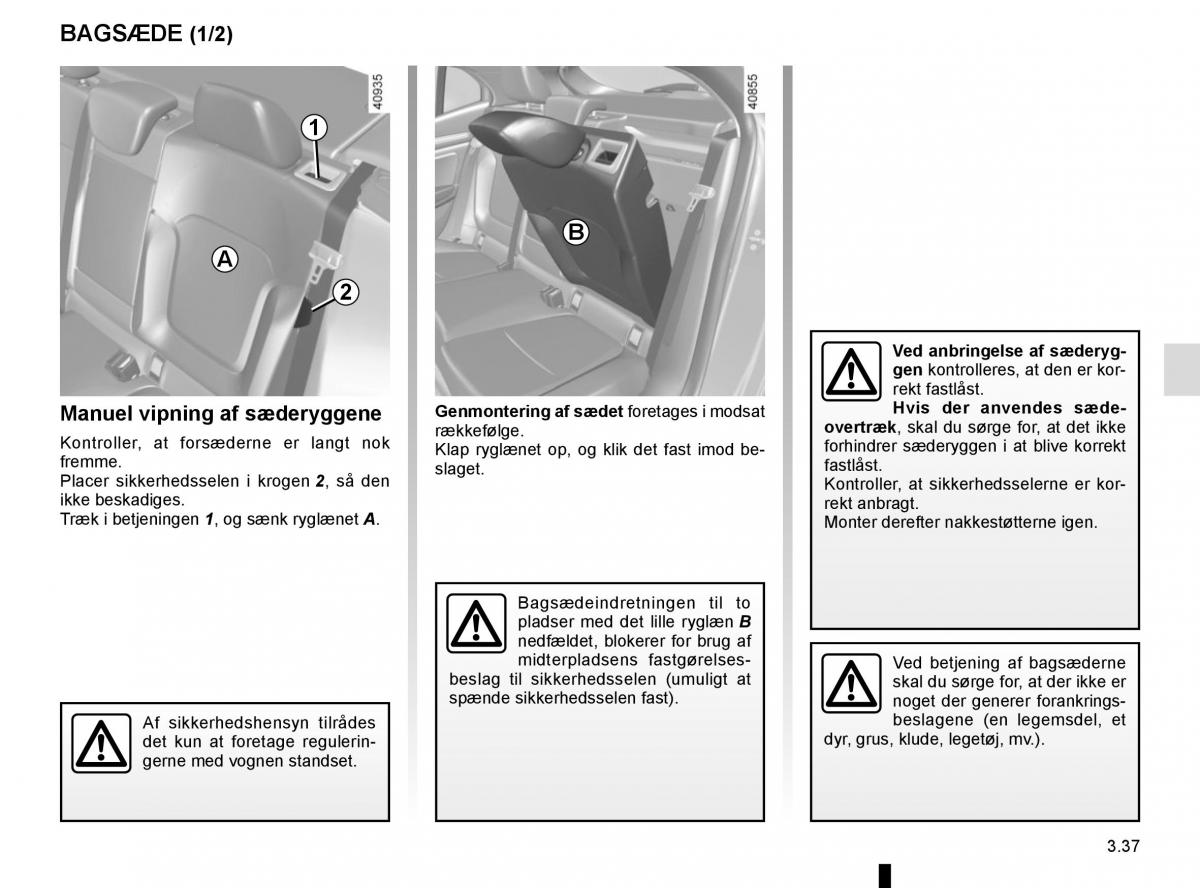 Renault Megane IV 4 Bilens instruktionsbog / page 231