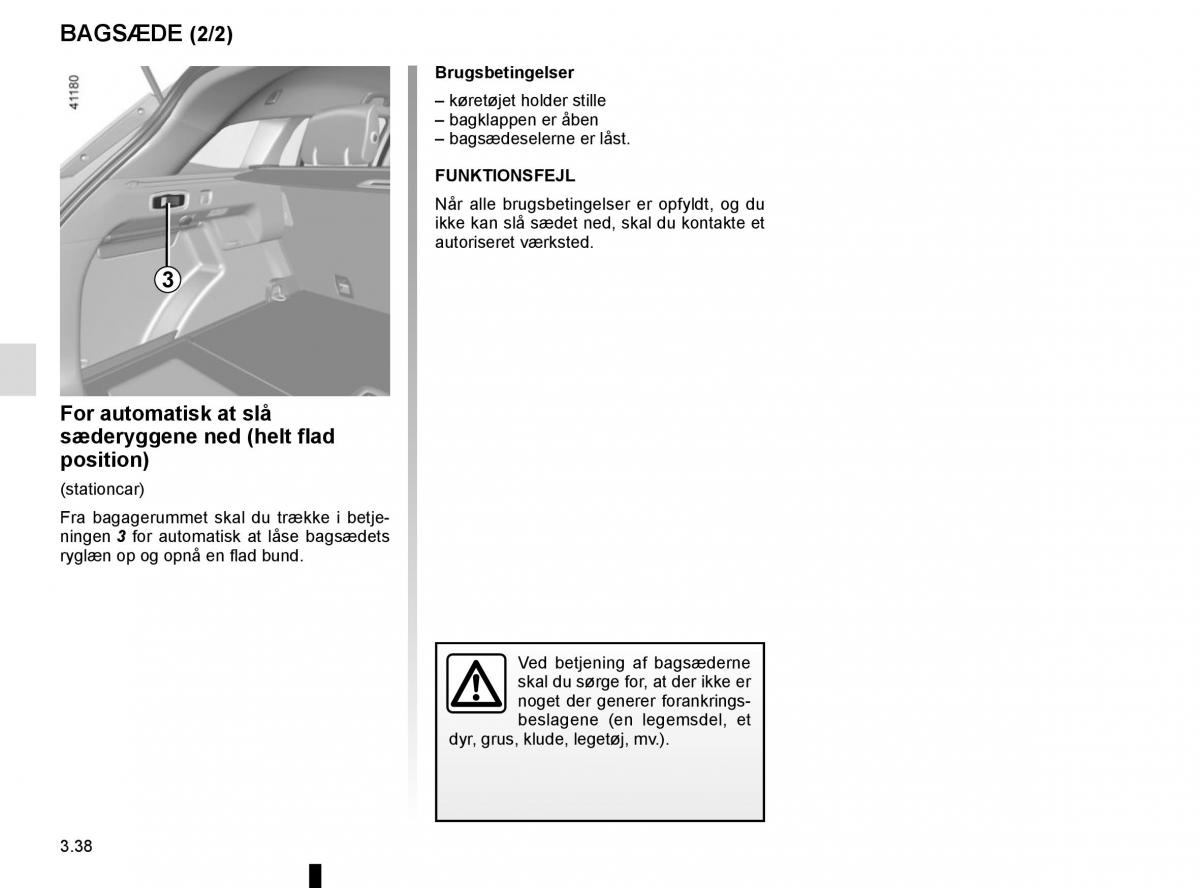 Renault Megane IV 4 Bilens instruktionsbog / page 232