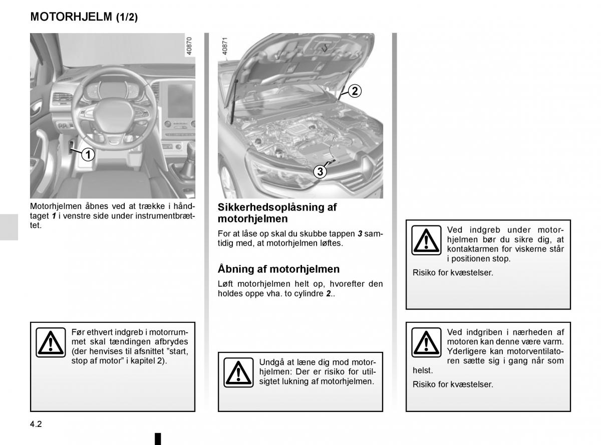 Renault Megane IV 4 Bilens instruktionsbog / page 252