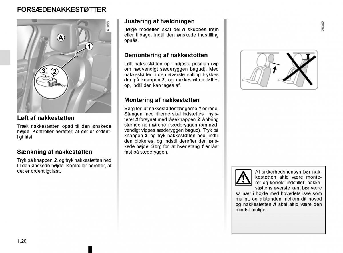 Renault Megane IV 4 Bilens instruktionsbog / page 26