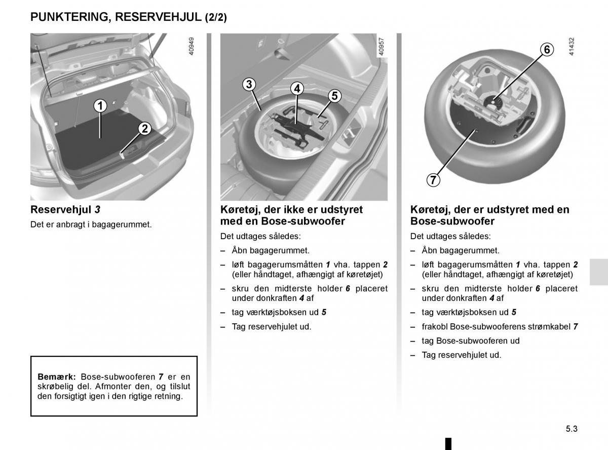 Renault Megane IV 4 Bilens instruktionsbog / page 271