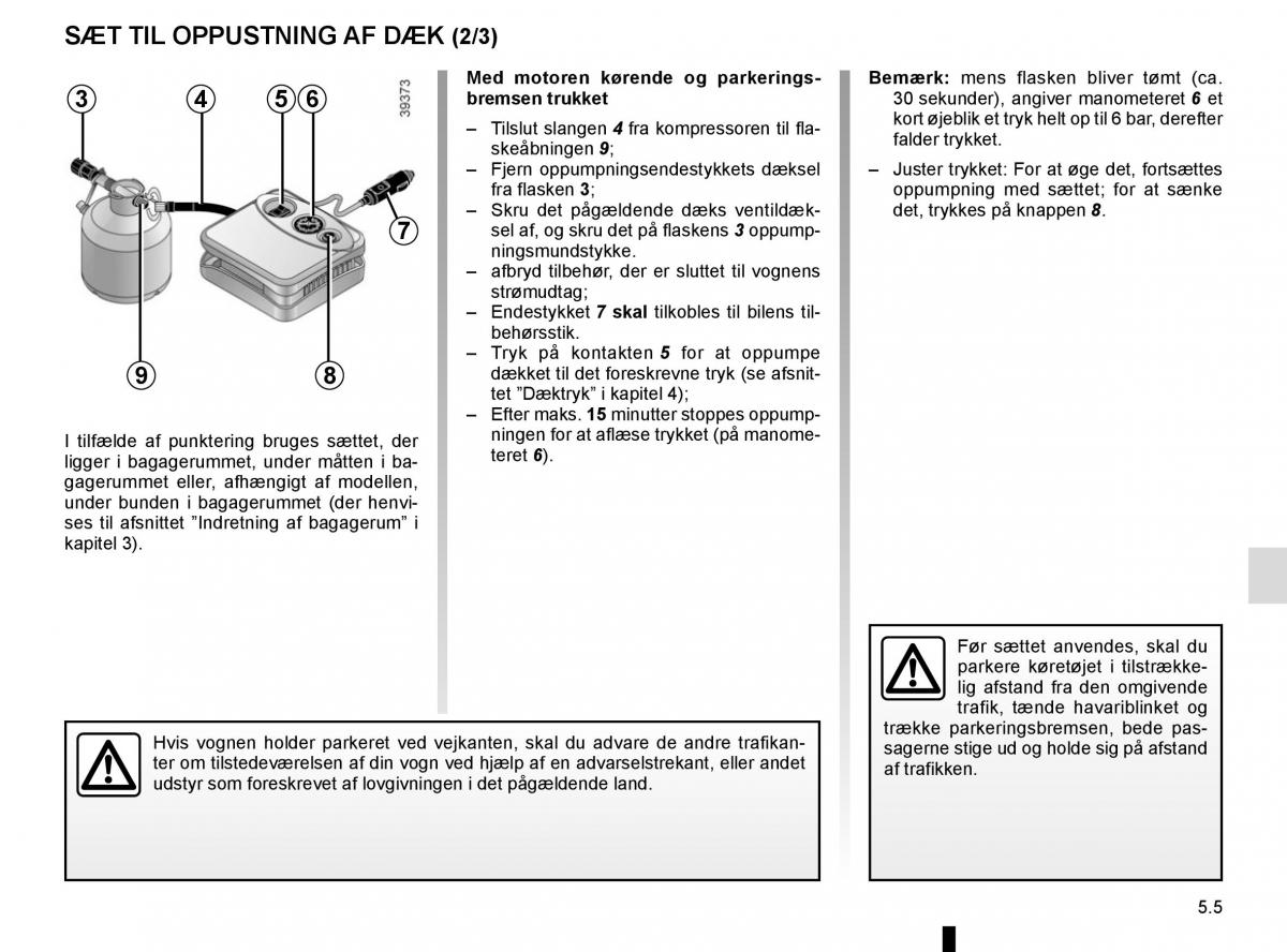 Renault Megane IV 4 Bilens instruktionsbog / page 273