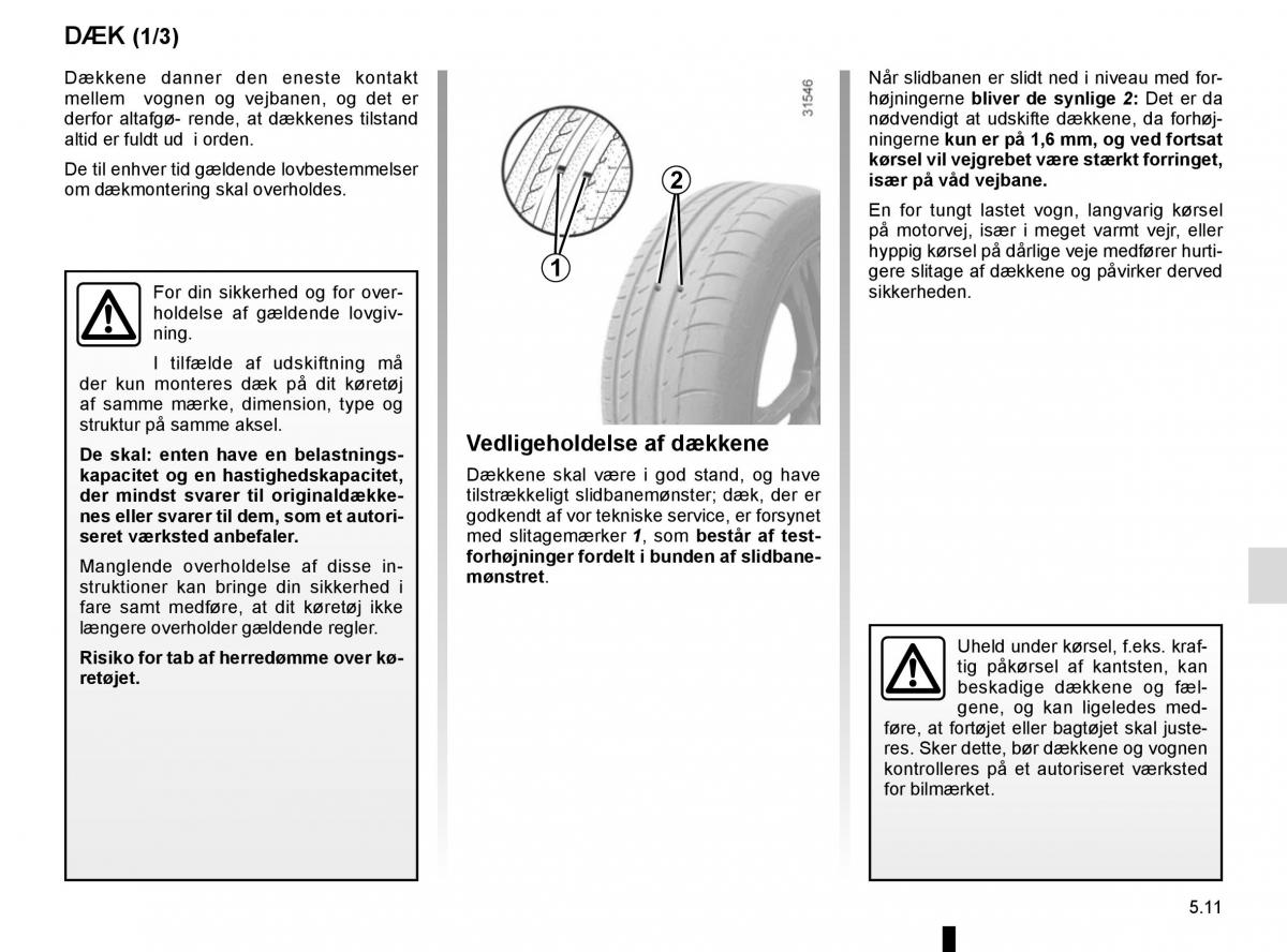 Renault Megane IV 4 Bilens instruktionsbog / page 279