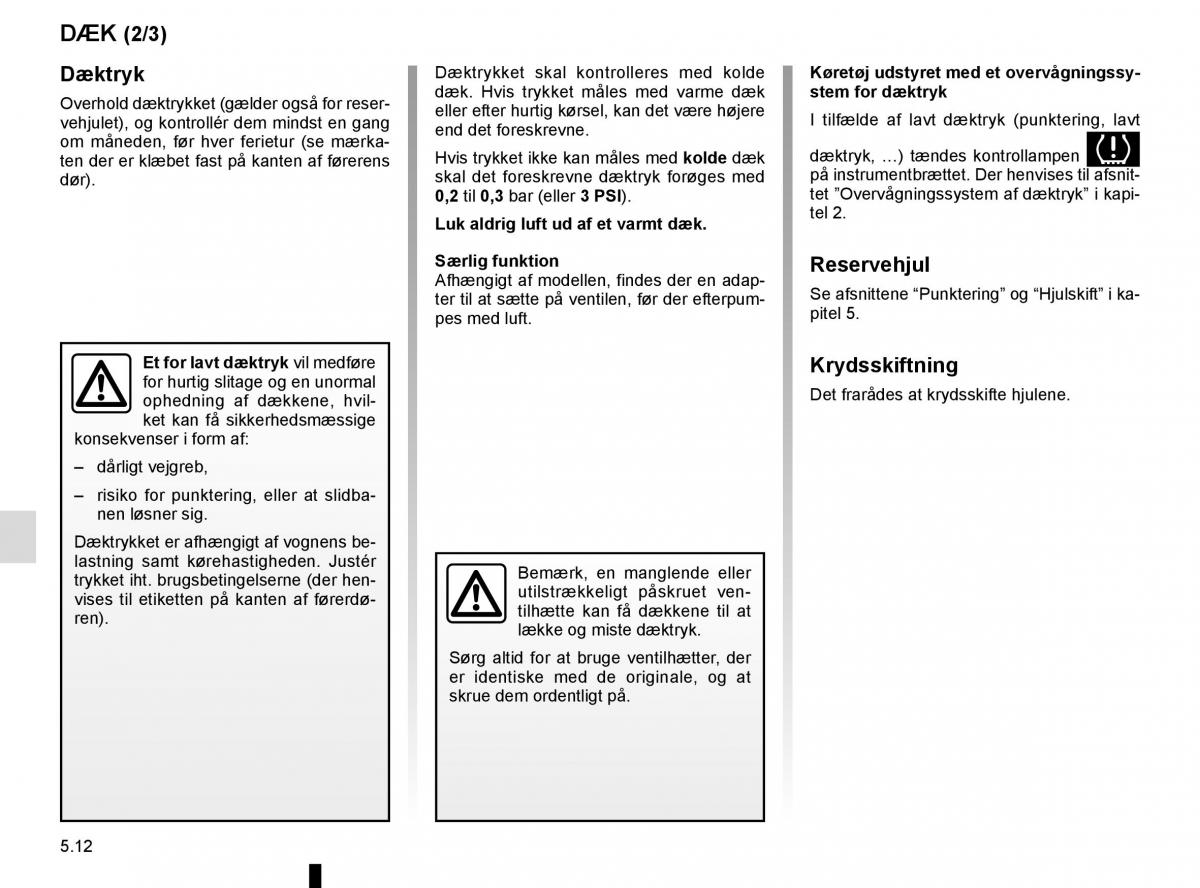 Renault Megane IV 4 Bilens instruktionsbog / page 280