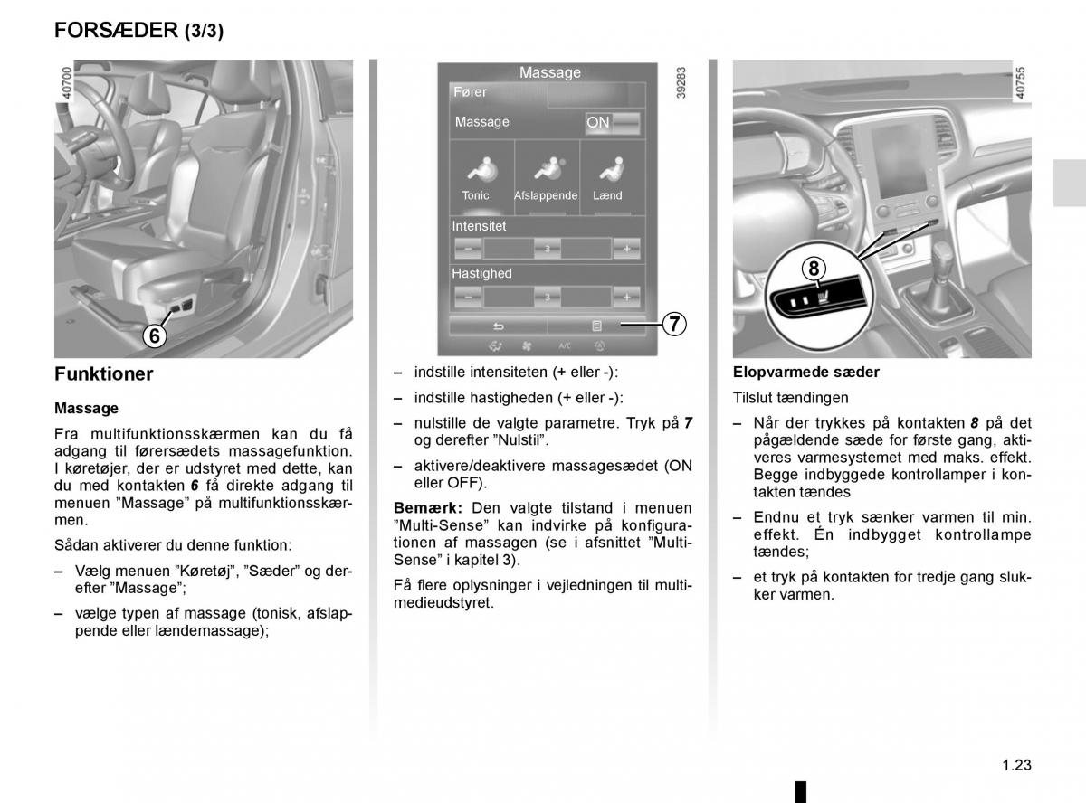 Renault Megane IV 4 Bilens instruktionsbog / page 29