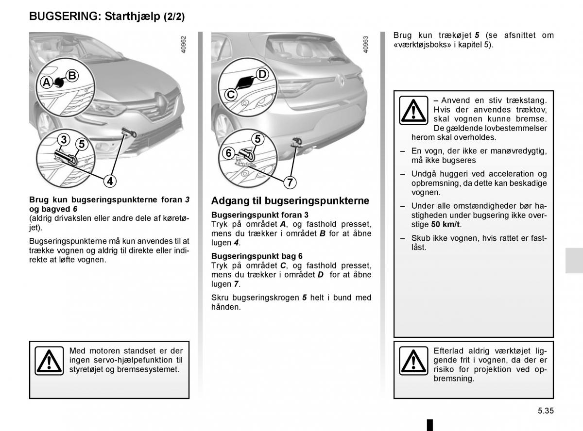 Renault Megane IV 4 Bilens instruktionsbog / page 303