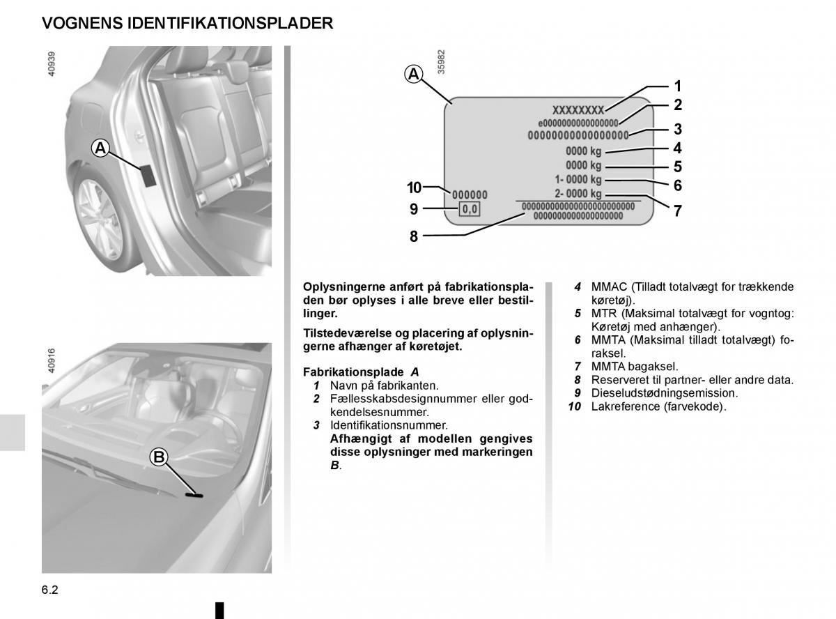 Renault Megane IV 4 Bilens instruktionsbog / page 312