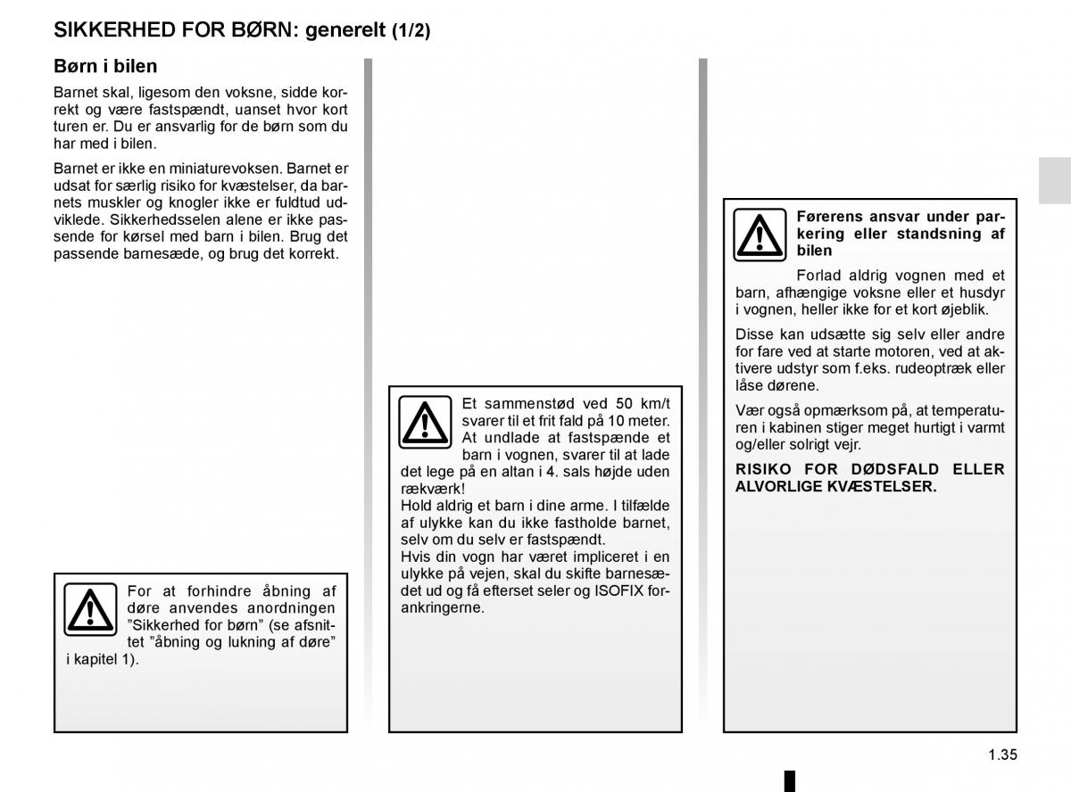 Renault Megane IV 4 Bilens instruktionsbog / page 41