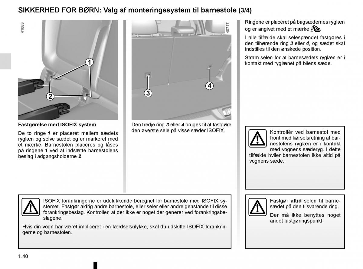 Renault Megane IV 4 Bilens instruktionsbog / page 46