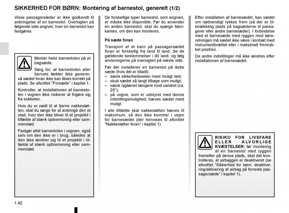 Renault Megane IV 4 Bilens instruktionsbog / page 48