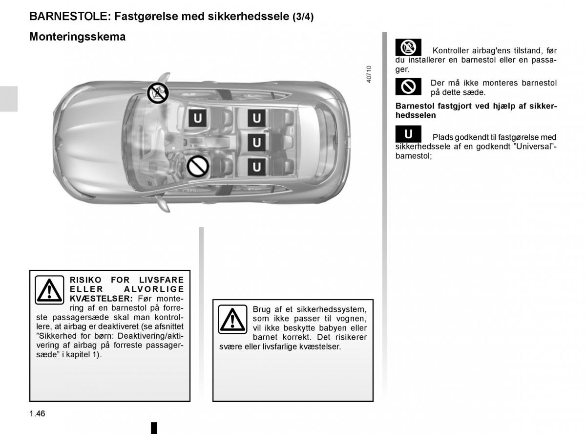 Renault Megane IV 4 Bilens instruktionsbog / page 52