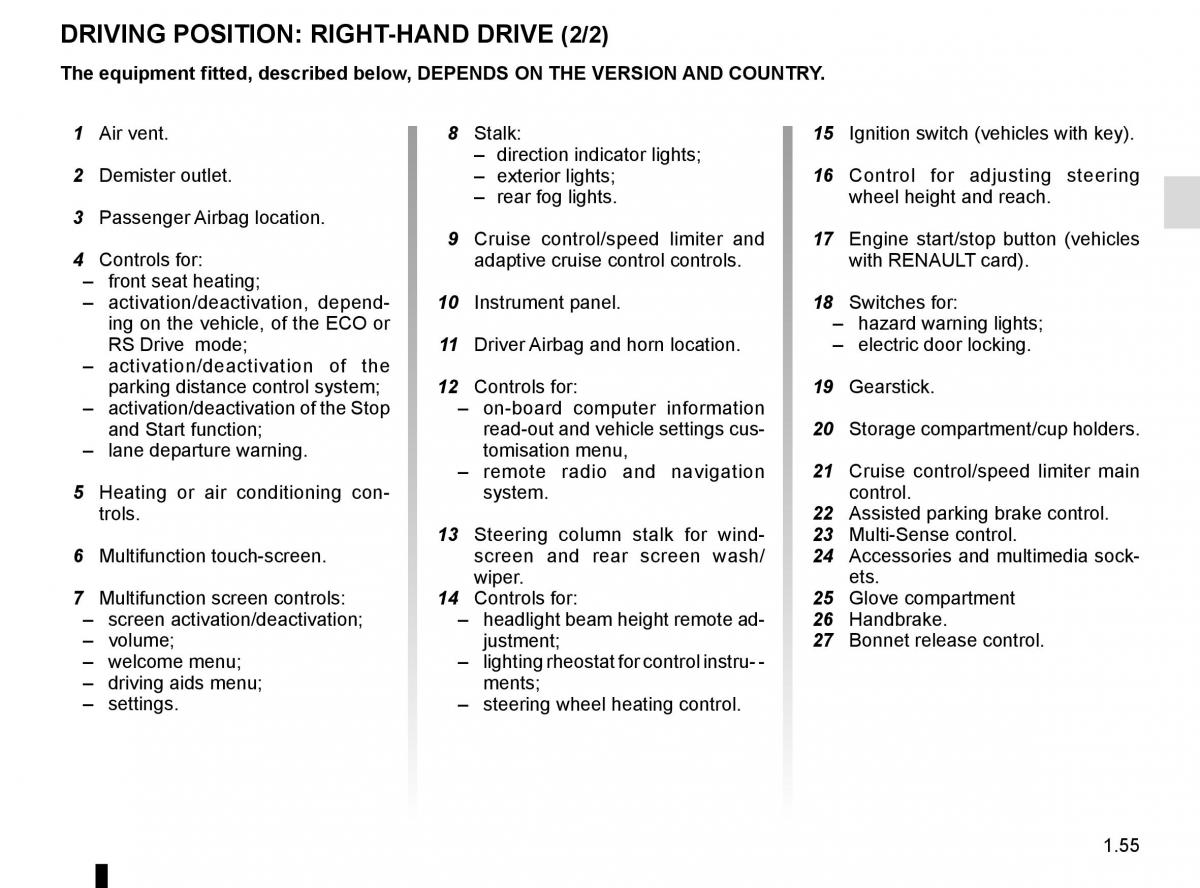 Renault Megane IV 4 owners manual / page 61