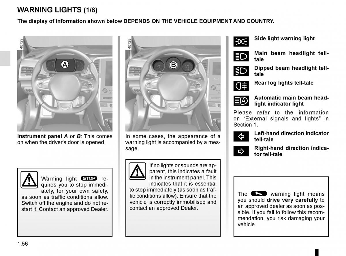 Renault Megane IV 4 owners manual / page 62