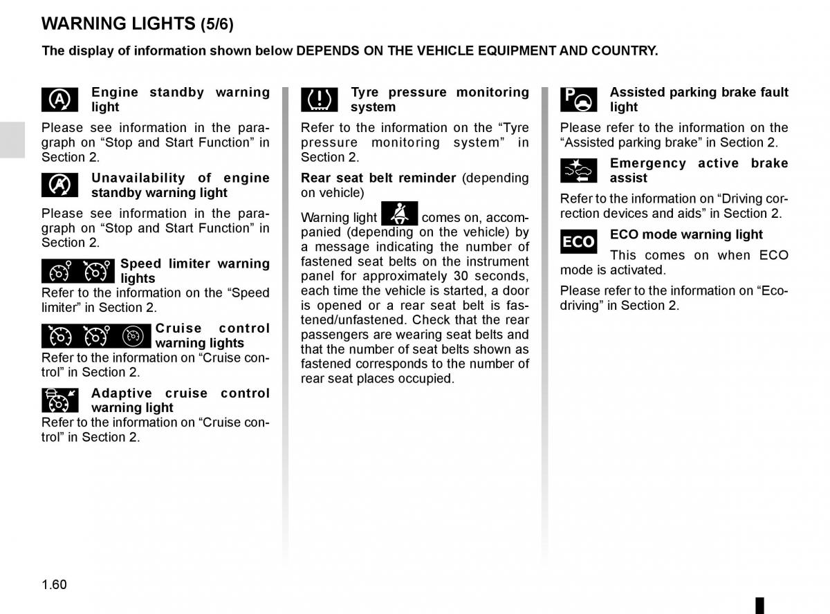 Renault Megane IV 4 owners manual / page 66