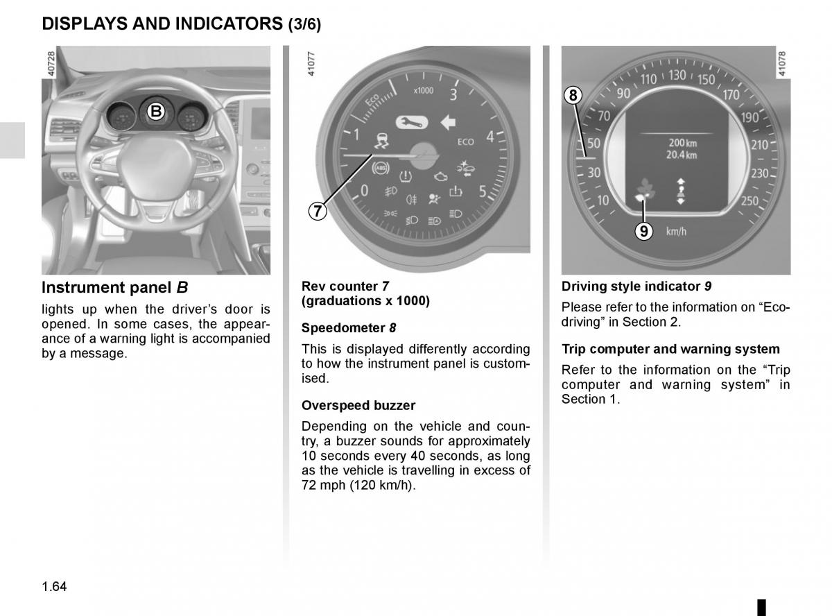 Renault Megane IV 4 owners manual / page 70