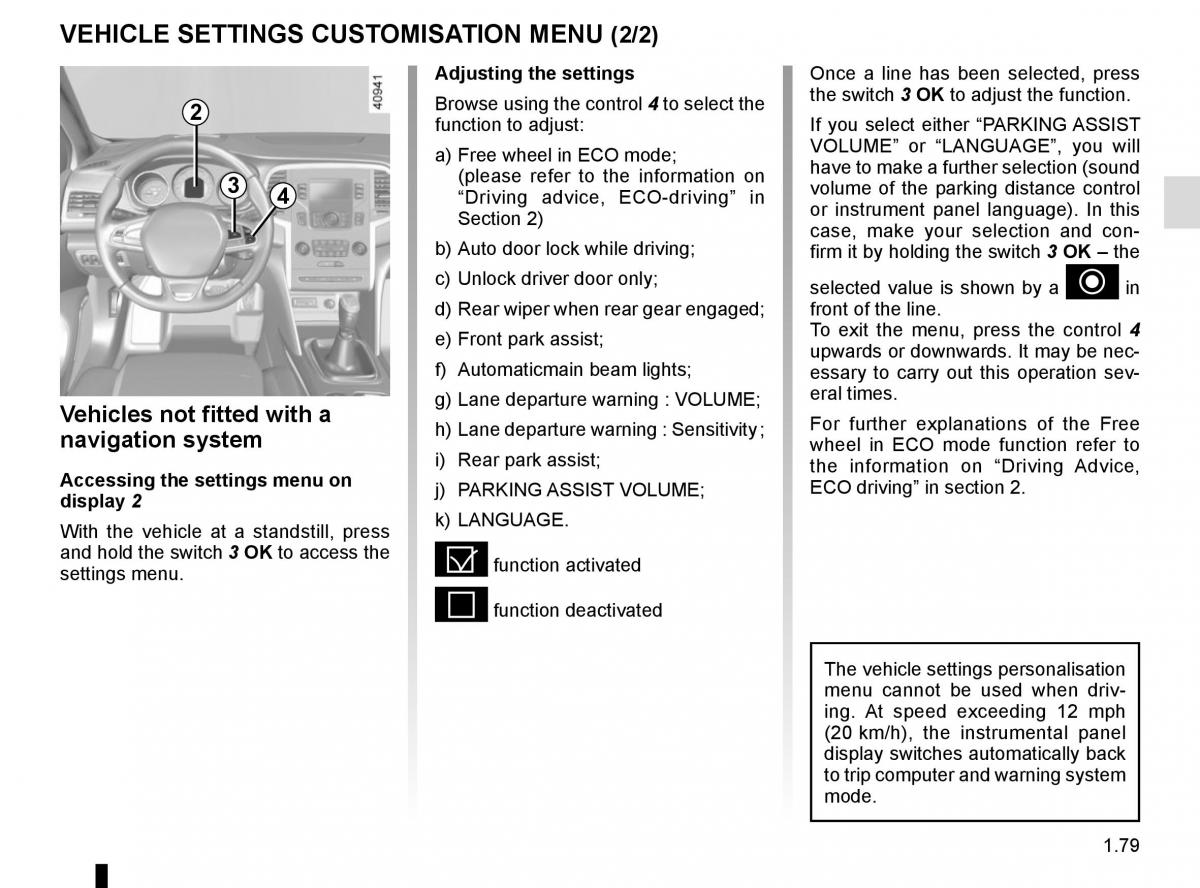 Renault Megane IV 4 owners manual / page 85