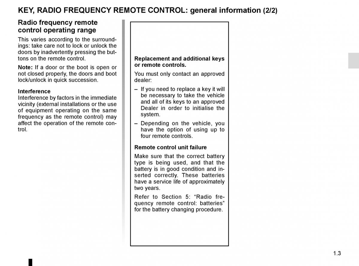 Renault Megane IV 4 owners manual / page 9