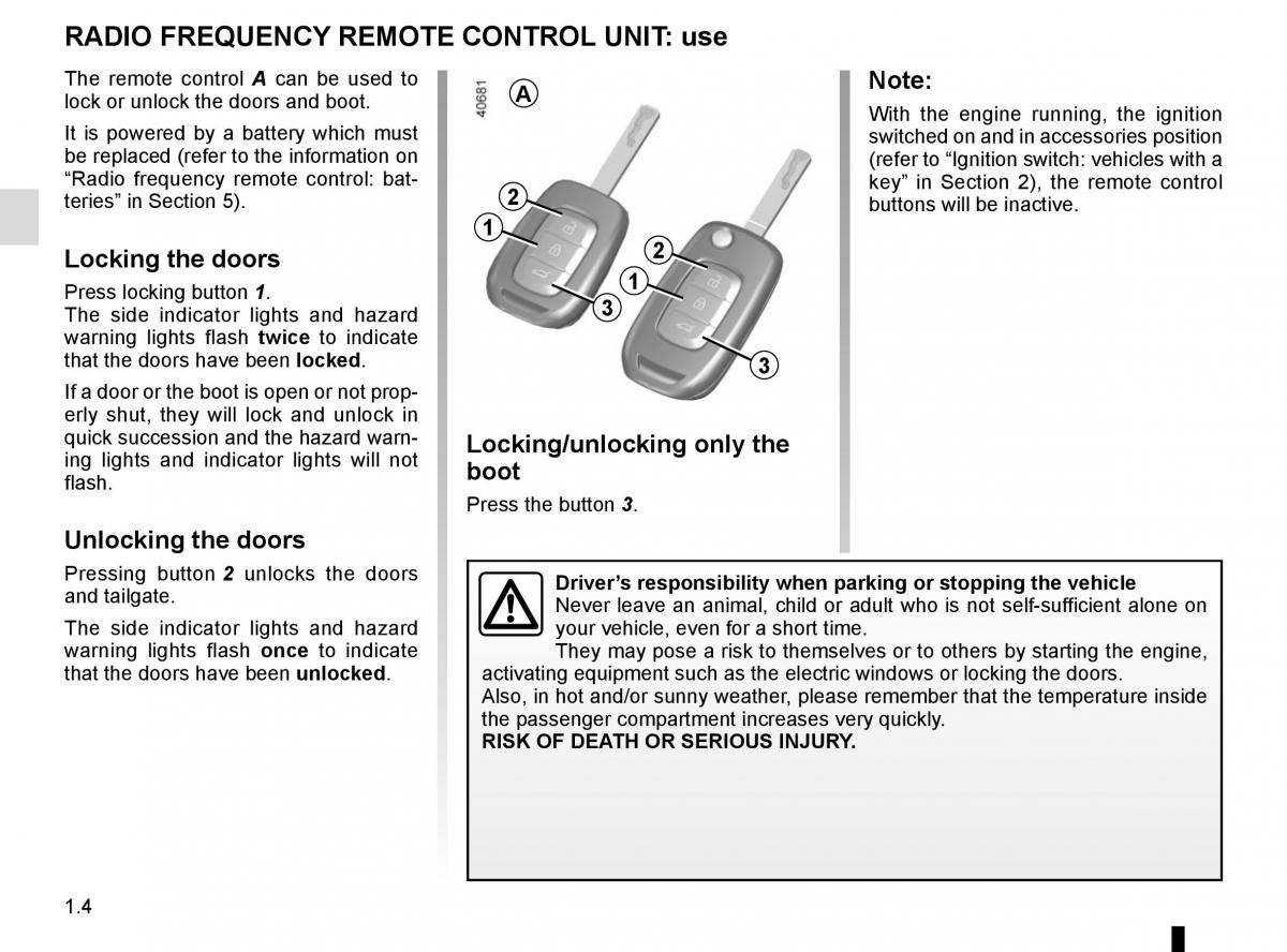 Renault Megane IV 4 owners manual / page 10