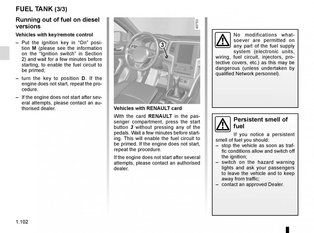 Renault Megane IV 4 owners manual / page 108