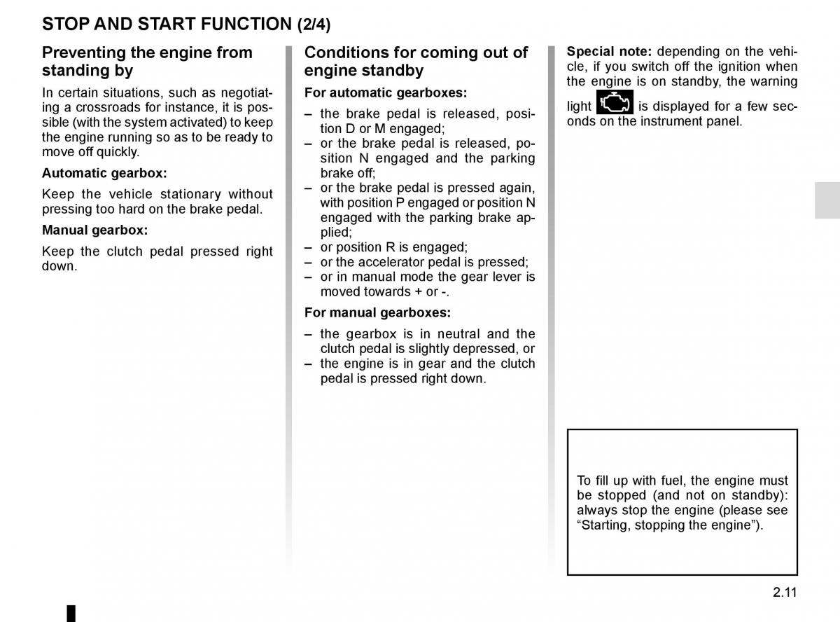 Renault Megane IV 4 owners manual / page 119