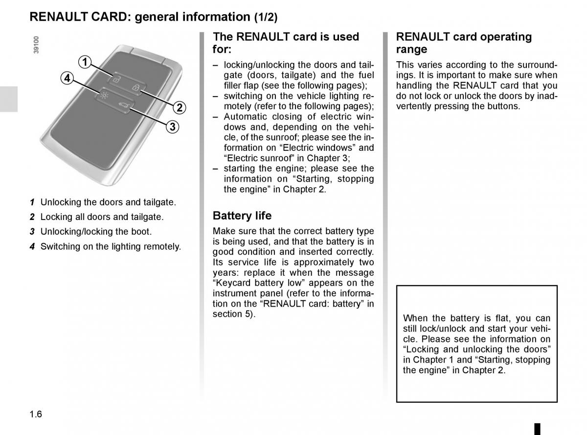 Renault Megane IV 4 owners manual / page 12