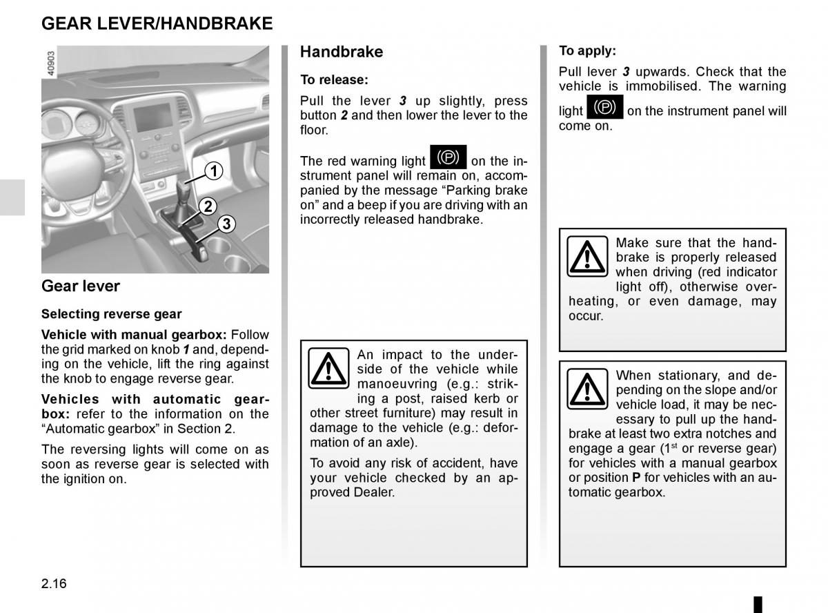 Renault Megane IV 4 owners manual / page 124