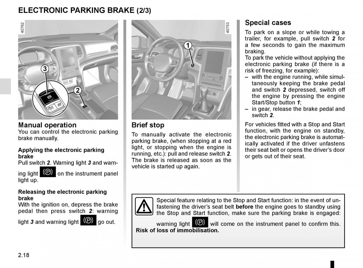 Renault Megane IV 4 owners manual / page 126