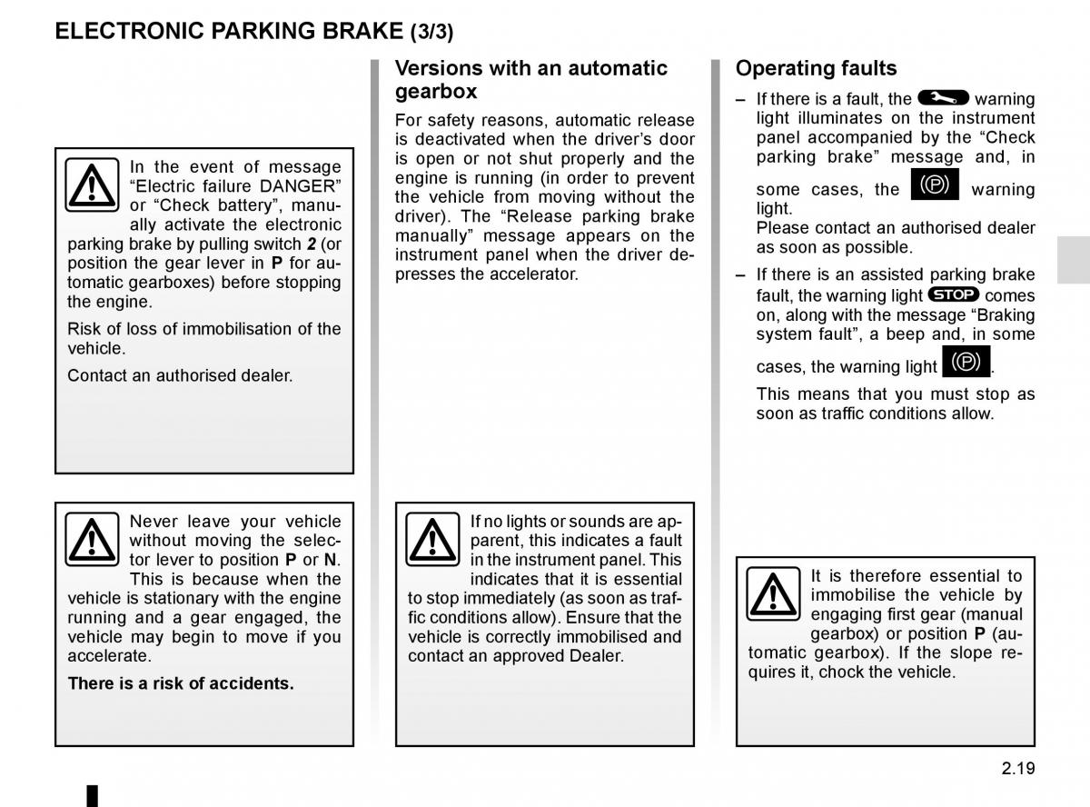 Renault Megane IV 4 owners manual / page 127