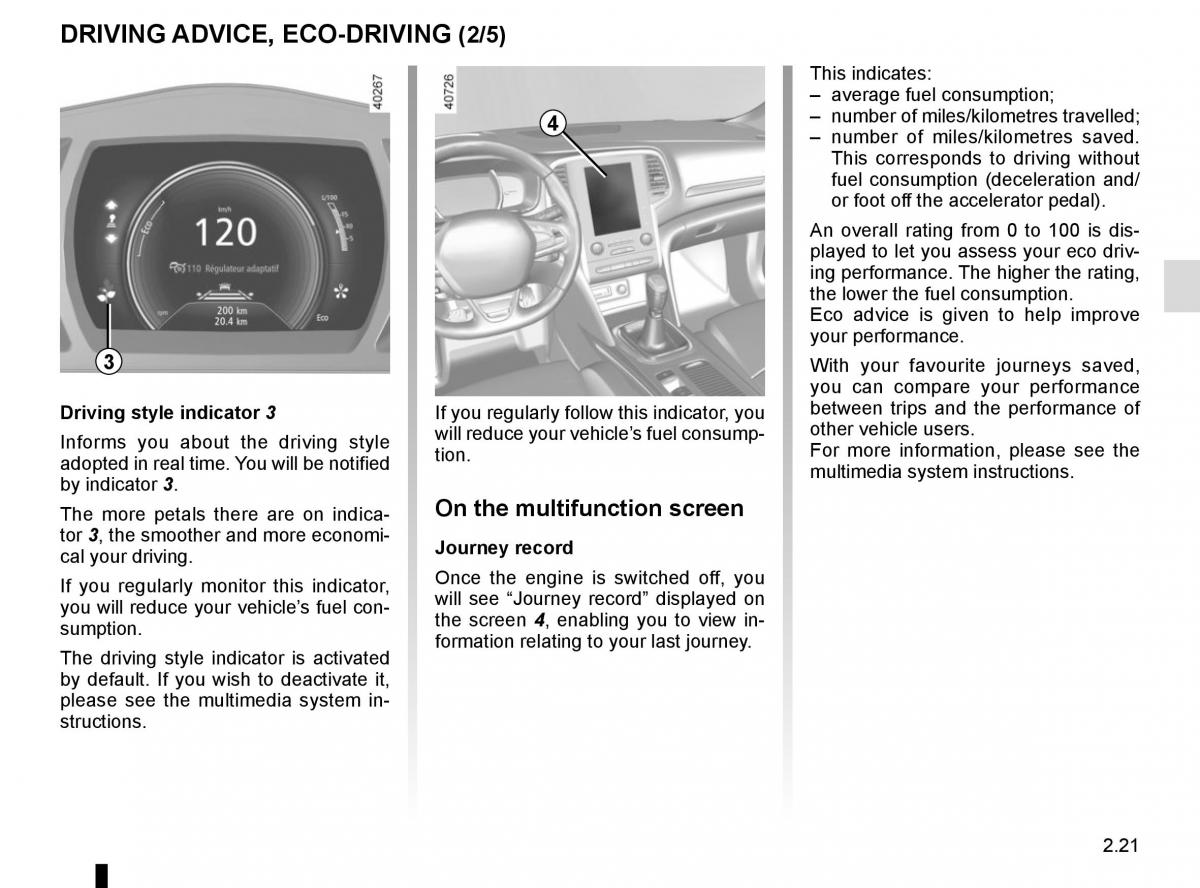 Renault Megane IV 4 owners manual / page 129