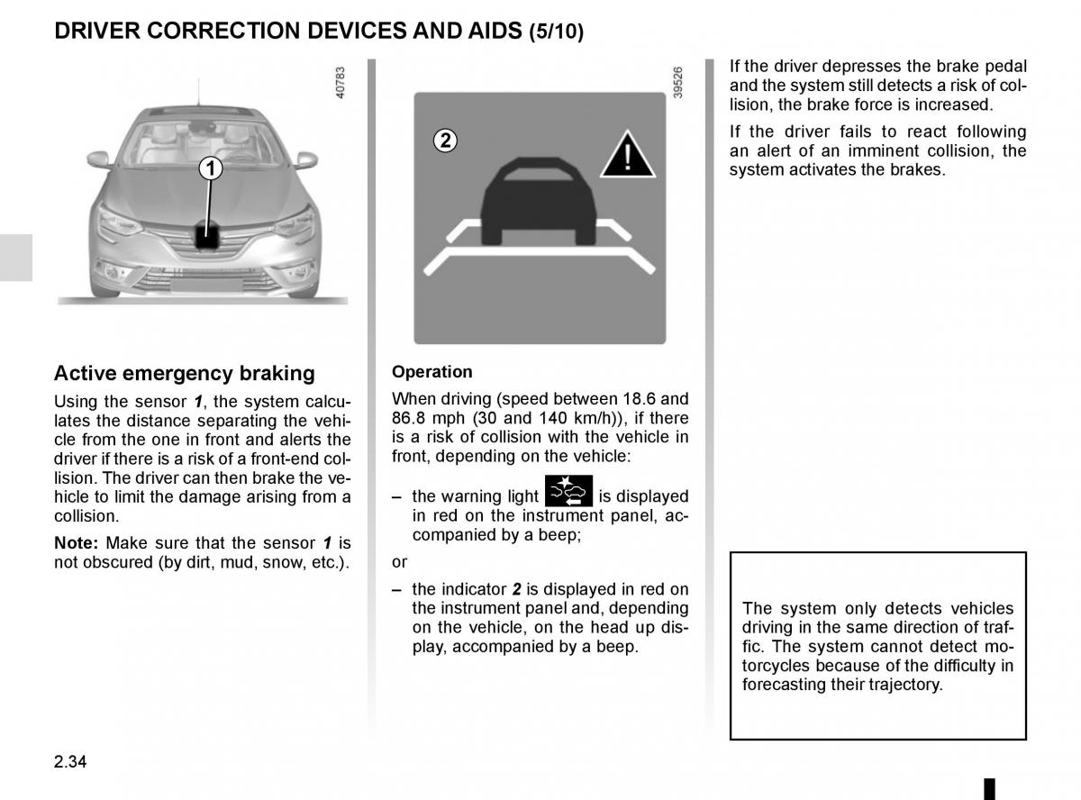 Renault Megane IV 4 owners manual / page 142