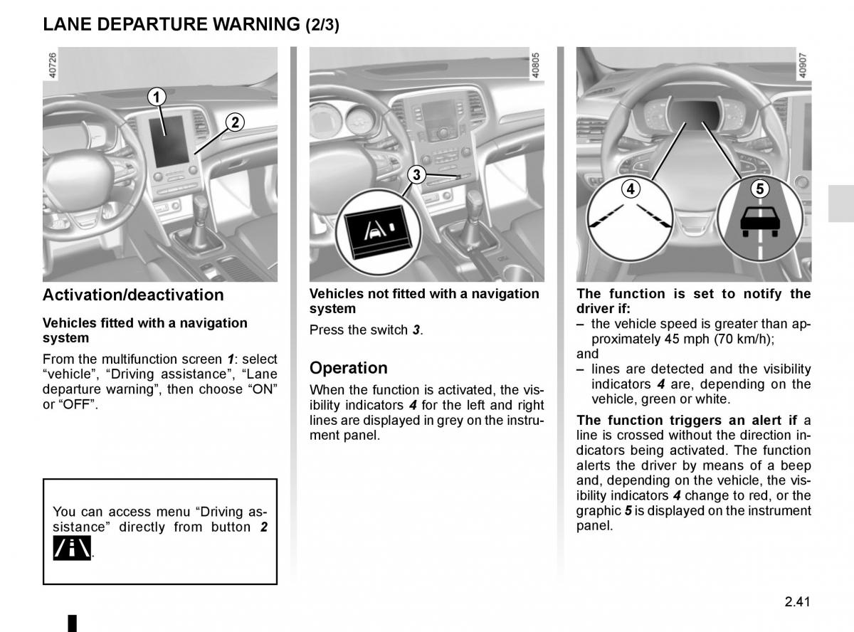 Renault Megane IV 4 owners manual / page 149