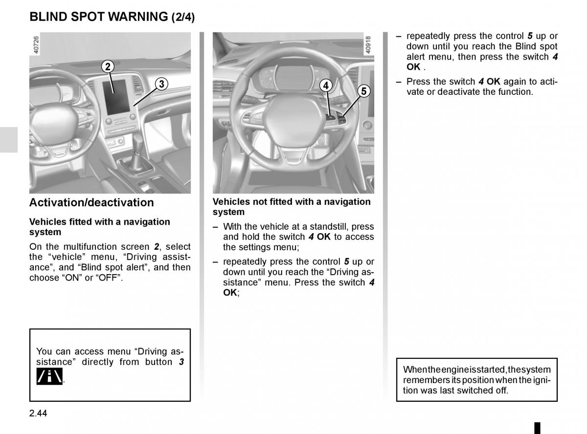 Renault Megane IV 4 owners manual / page 152