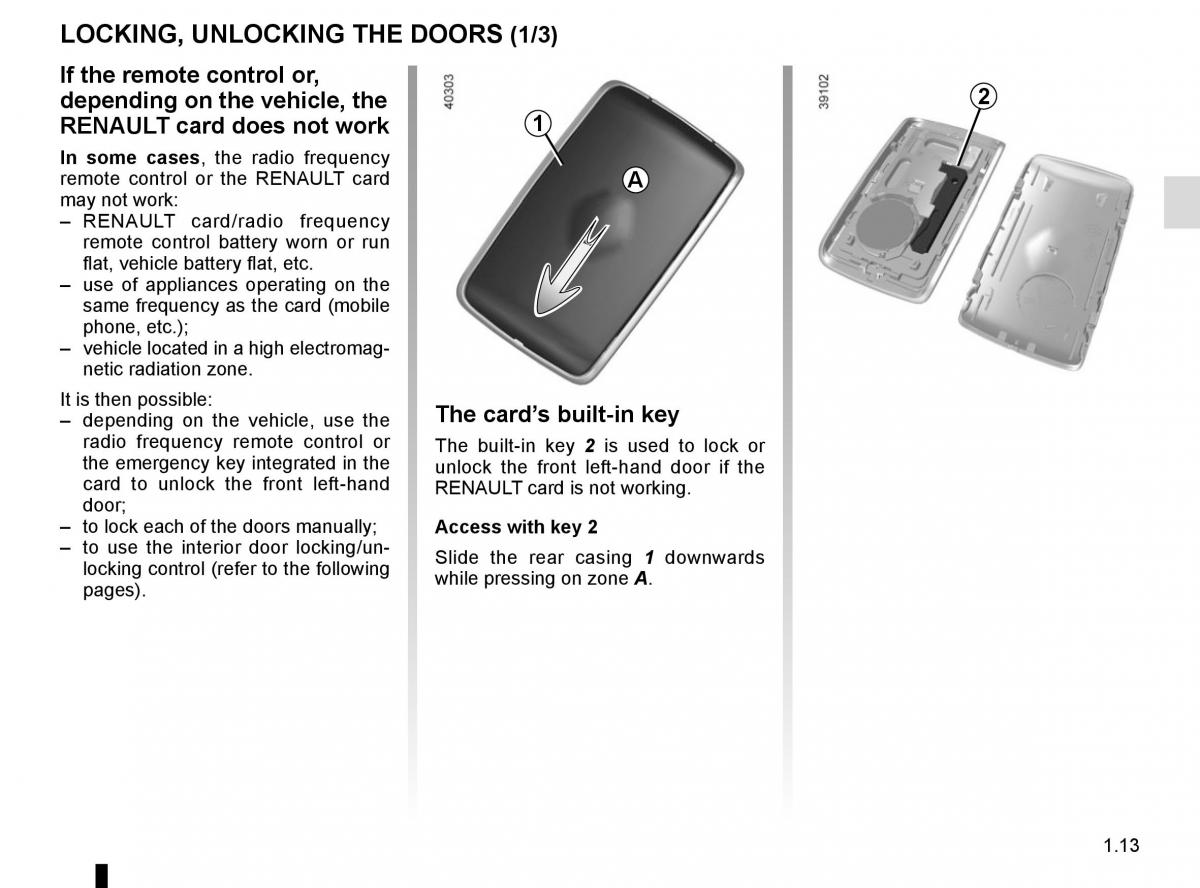 Renault Megane IV 4 owners manual / page 19