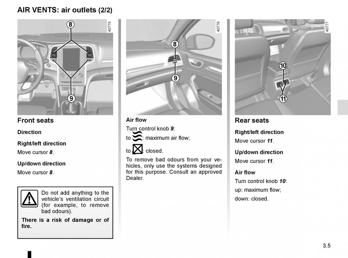 Renault Megane IV 4 owners manual / page 193