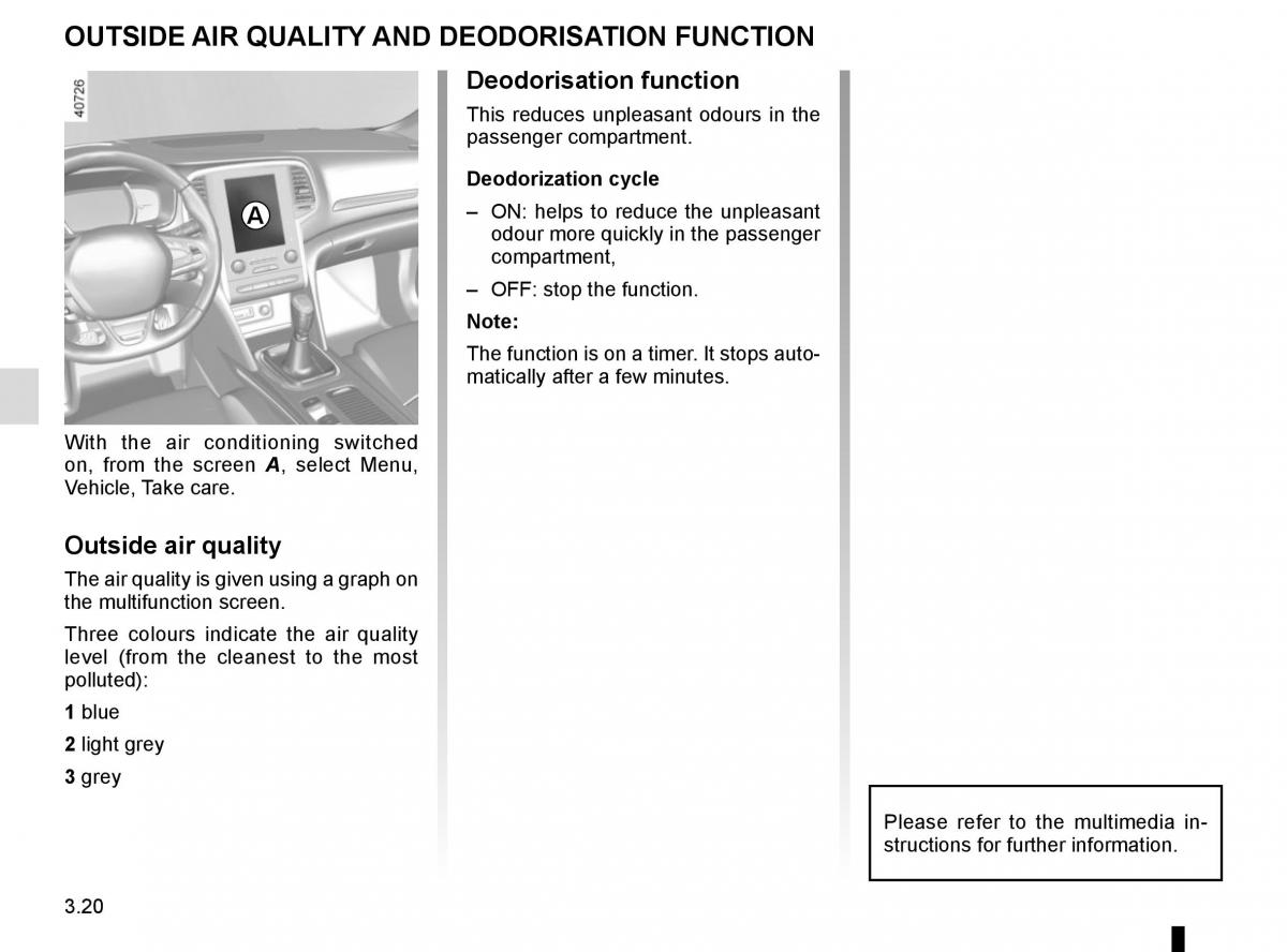 Renault Megane IV 4 owners manual / page 208