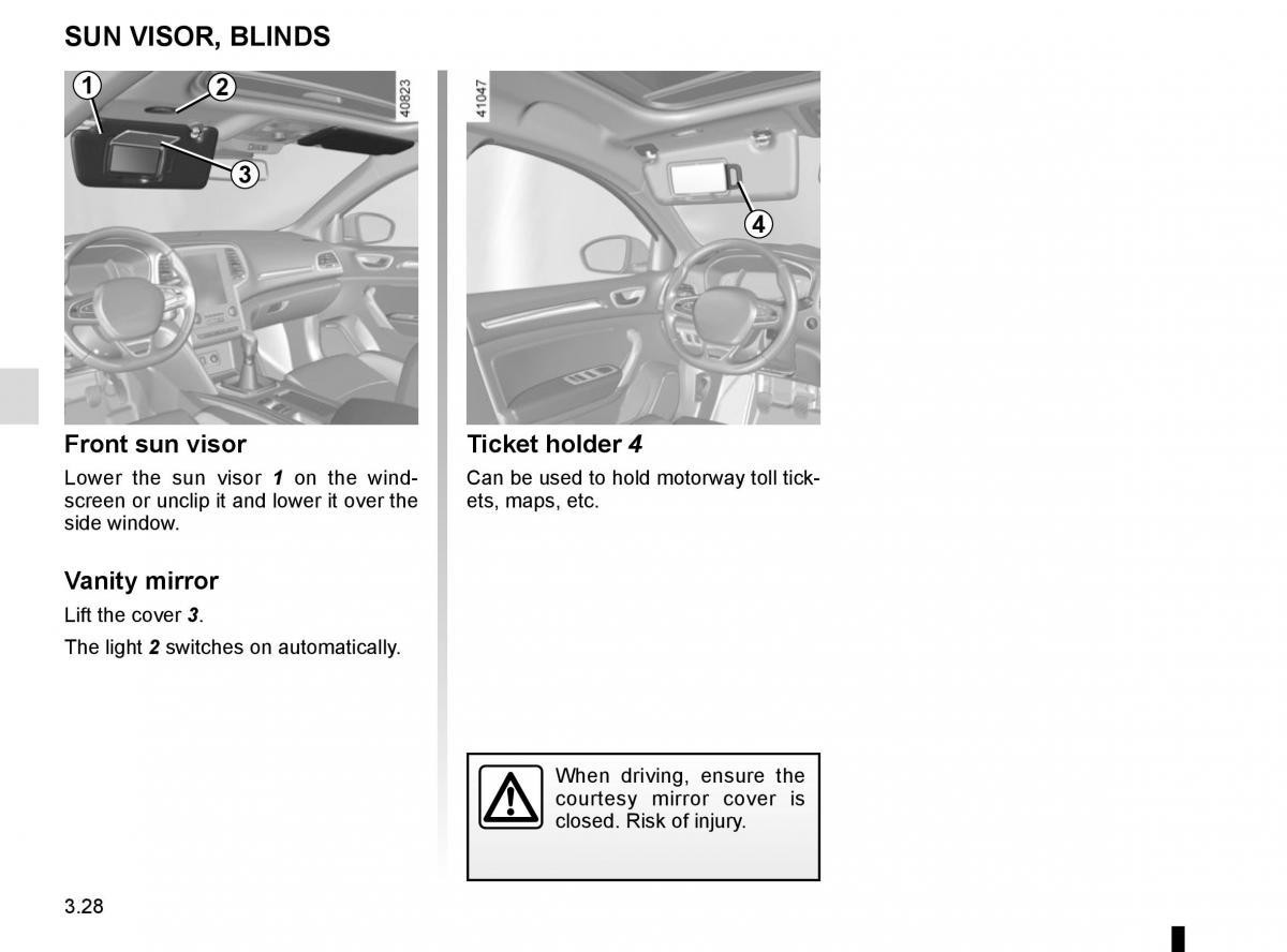 Renault Megane IV 4 owners manual / page 216