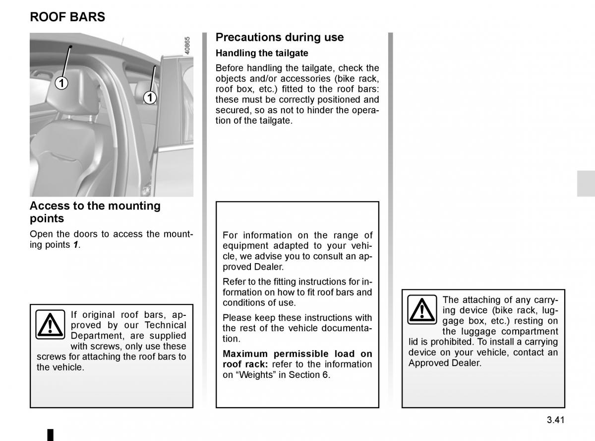 Renault Megane IV 4 owners manual / page 229