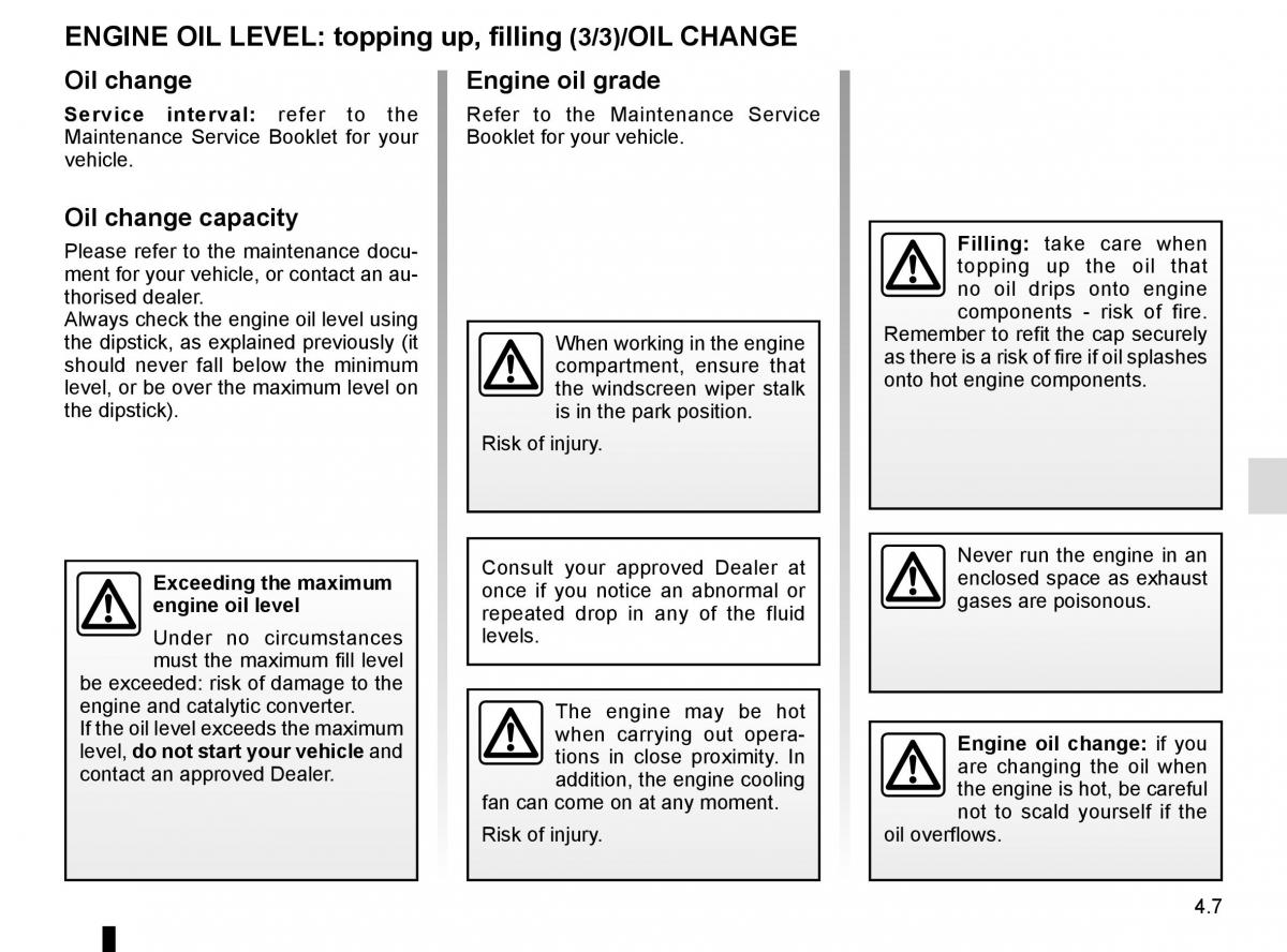 Renault Megane IV 4 owners manual / page 239