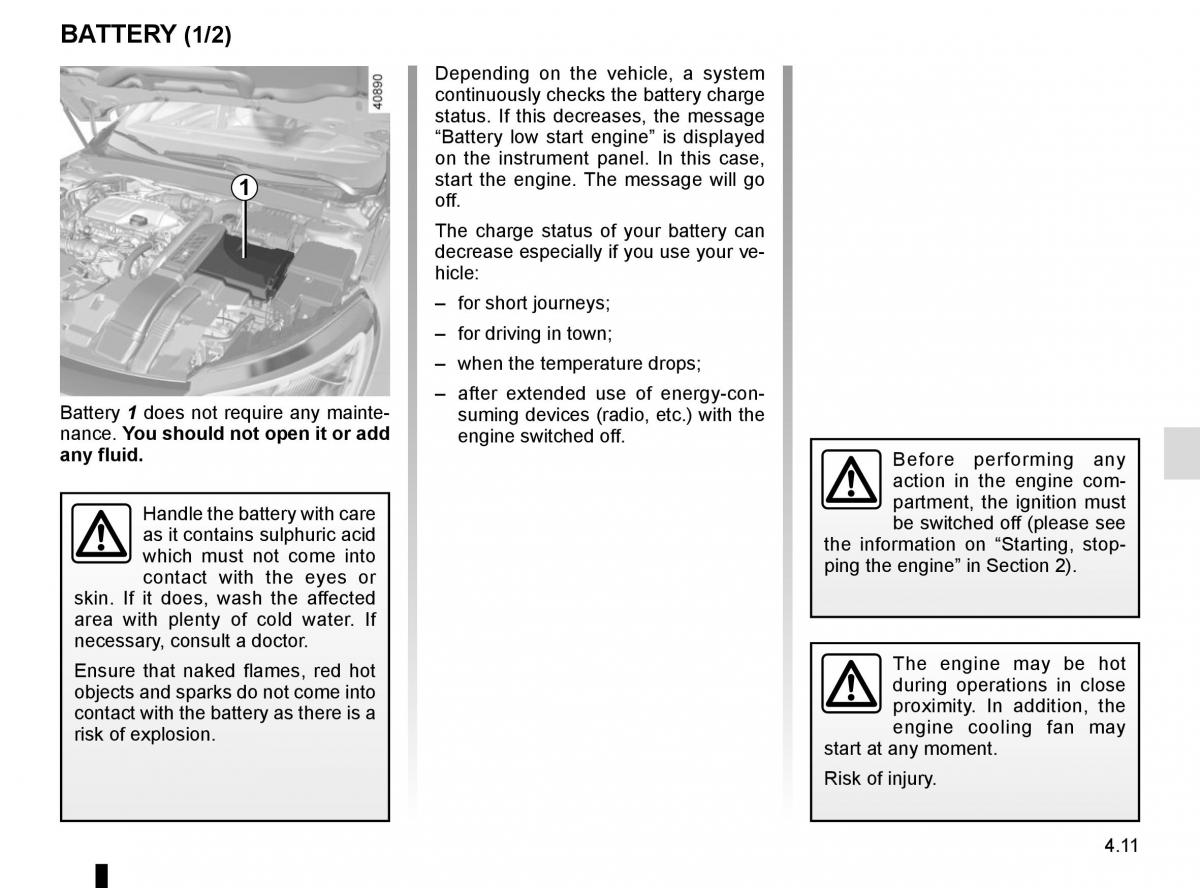 Renault Megane IV 4 owners manual / page 243