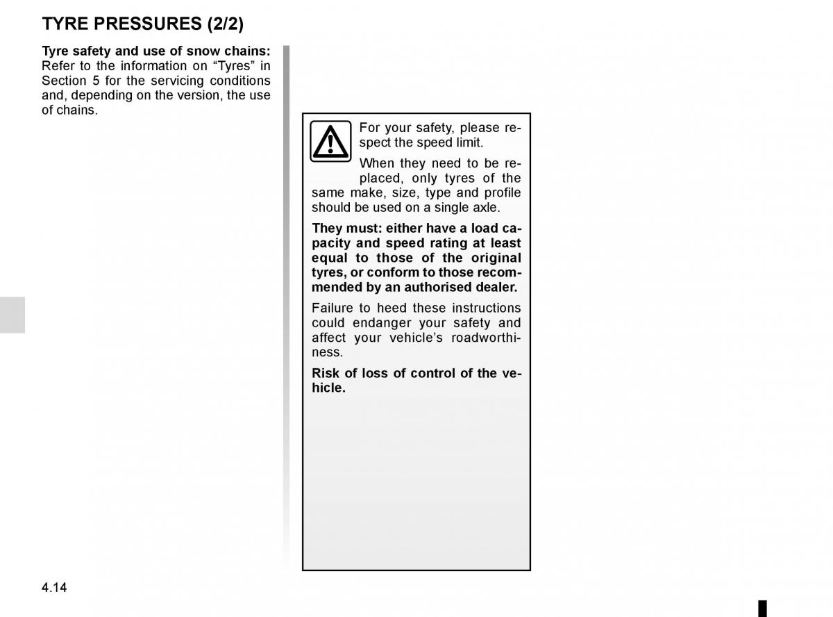 Renault Megane IV 4 owners manual / page 246