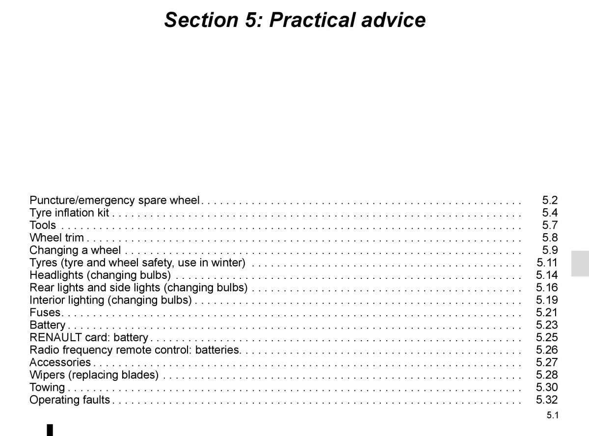 Renault Megane IV 4 owners manual / page 251