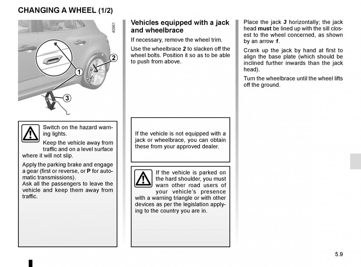 Renault Megane IV 4 owners manual / page 259